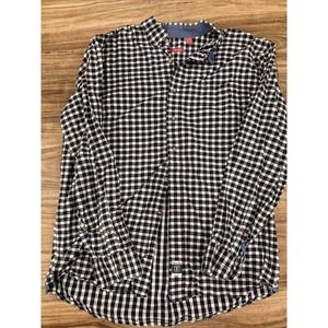 Izod Mens XLG Multicolor Plaid Long Sleeve Button Down Shirt MSRP $55.00